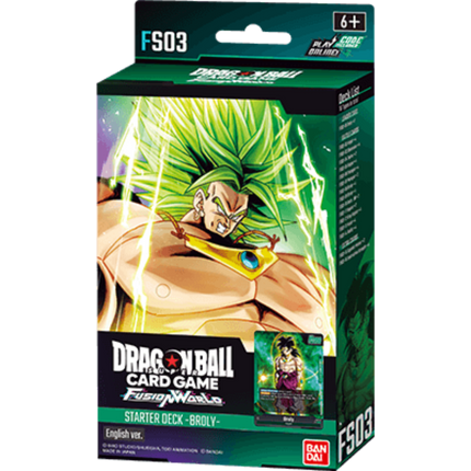 Dragon Ball Super CG - Fusion World - Starter Deck - Broly (FS03)