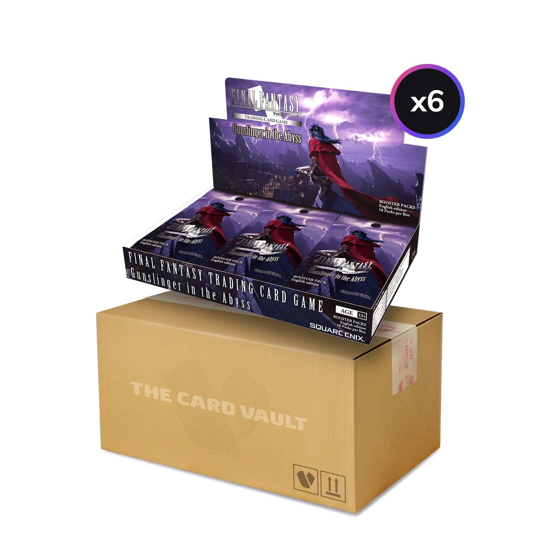 final fantasy tcg gunslinger in the abyss booster box Final Fantasy TCG Gunslinger In The Abyss Pre-Release Kit, 9 Packs & Promos