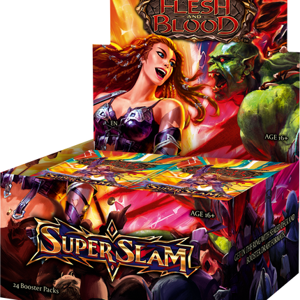 Flesh and Blood TCG - Super Slam - Booster Box (24x Packs)