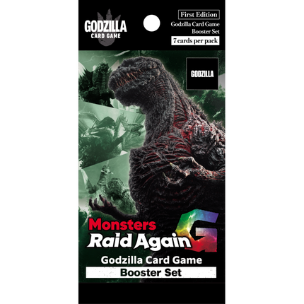 Godzilla Card Game - G: Monsters Raid Again (BP02) - Booster Pack