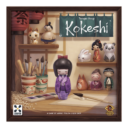 Kokeshi English retail packaging