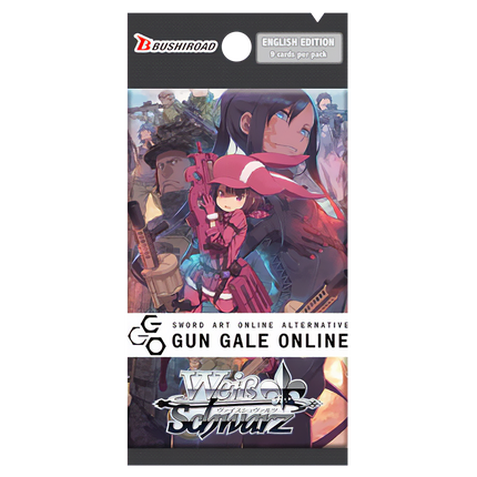 Weiss Schwarz - Sword Art Online Alternative: Gun Gale Online - Display Case (16x Booster Boxes) (Reprint)
