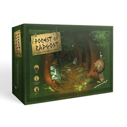 Forest of Radgost – Acorn English Version retail packaging with English rules