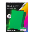 Gamegenic - Prime Sleeves Green 66x91 (100 ct.)