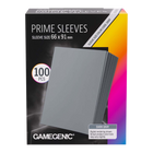 Gamegenic - Prime Sleeves Dark Gray 66x91 (100 ct.)