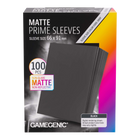 Gamegenic - Matte Prime Sleeves Black 66x91 (100 ct.)