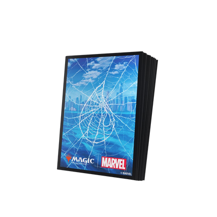 Gamegenic - Magic: The Gathering - Marvel's Spider-Man - Premium Art Sleeves - Spider-Man Island