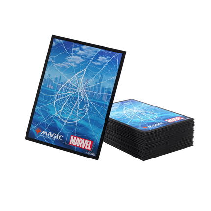 Gamegenic - Magic: The Gathering - Marvel's Spider-Man - Premium Art Sleeves - Spider-Man Island