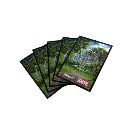Gamegenic - Magic: The Gathering - Marvel's Spider-Man - Premium Art Sleeves - Spider-Man Forest