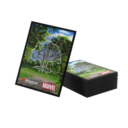 Gamegenic - Magic: The Gathering - Marvel's Spider-Man - Premium Art Sleeves - Spider-Man Forest