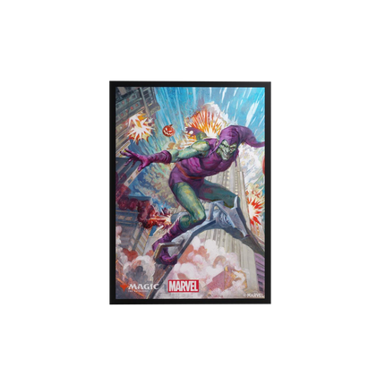 Gamegenic - Magic: The Gathering - Marvel's Spider-Man - Premium Art Sleeves - Green Goblin