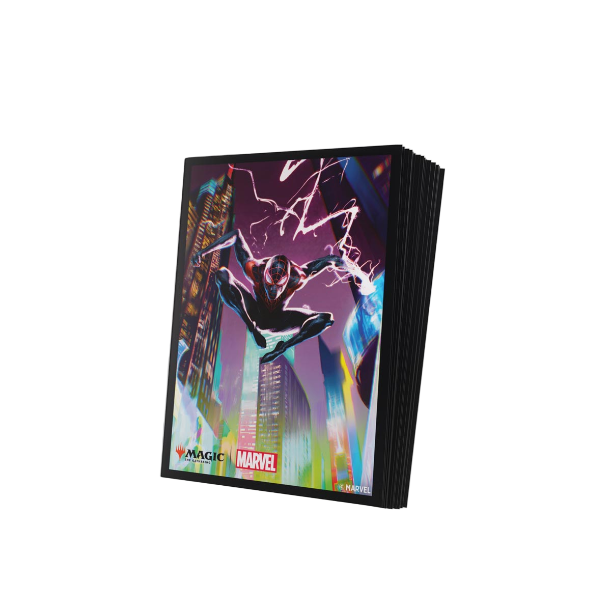 MTG: Marvel's Spider-Man Premium Art Miles Morales Sleeves – The Card Vault