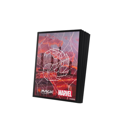 Gamegenic - Magic: The Gathering - Marvel's Spider-Man - Premium Art Sleeves - Spider-Man Mountain