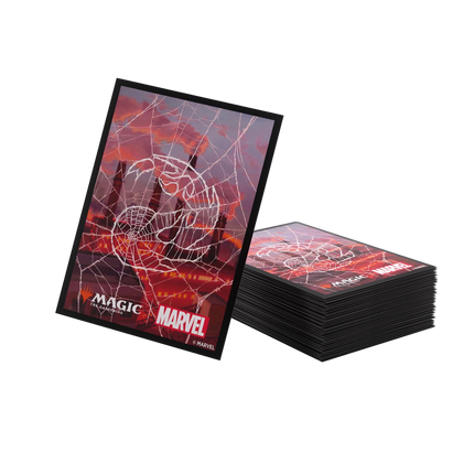 Gamegenic - Magic: The Gathering - Marvel's Spider-Man - Premium Art Sleeves - Spider-Man Mountain