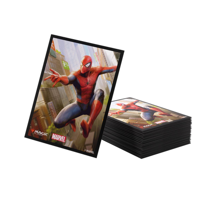 Gamegenic - Magic: The Gathering - Marvel's Spider-Man - Premium Art Sleeves - Spider-Man