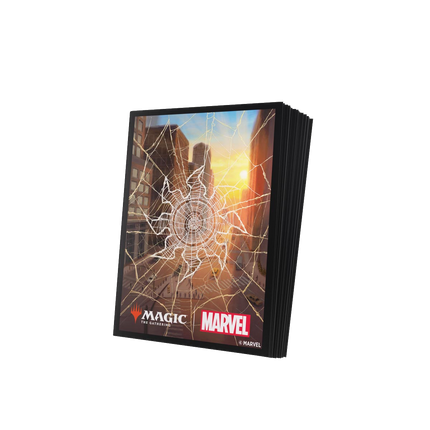 Gamegenic - Magic: The Gathering - Marvel's Spider-Man - Premium Art Sleeves - Spider-Man Plains