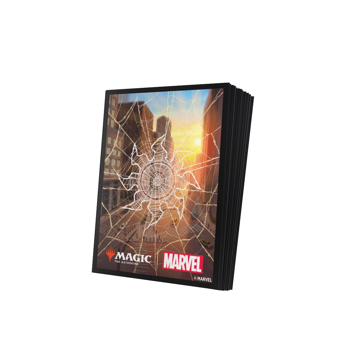 MTG: Marvel's Spider-Man Plains Premium Art Sleeves Plains – The Card Vault