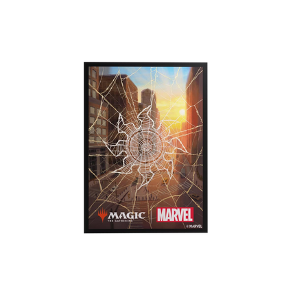 Gamegenic - Magic: The Gathering - Marvel's Spider-Man - Premium Art Sleeves - Spider-Man Plains