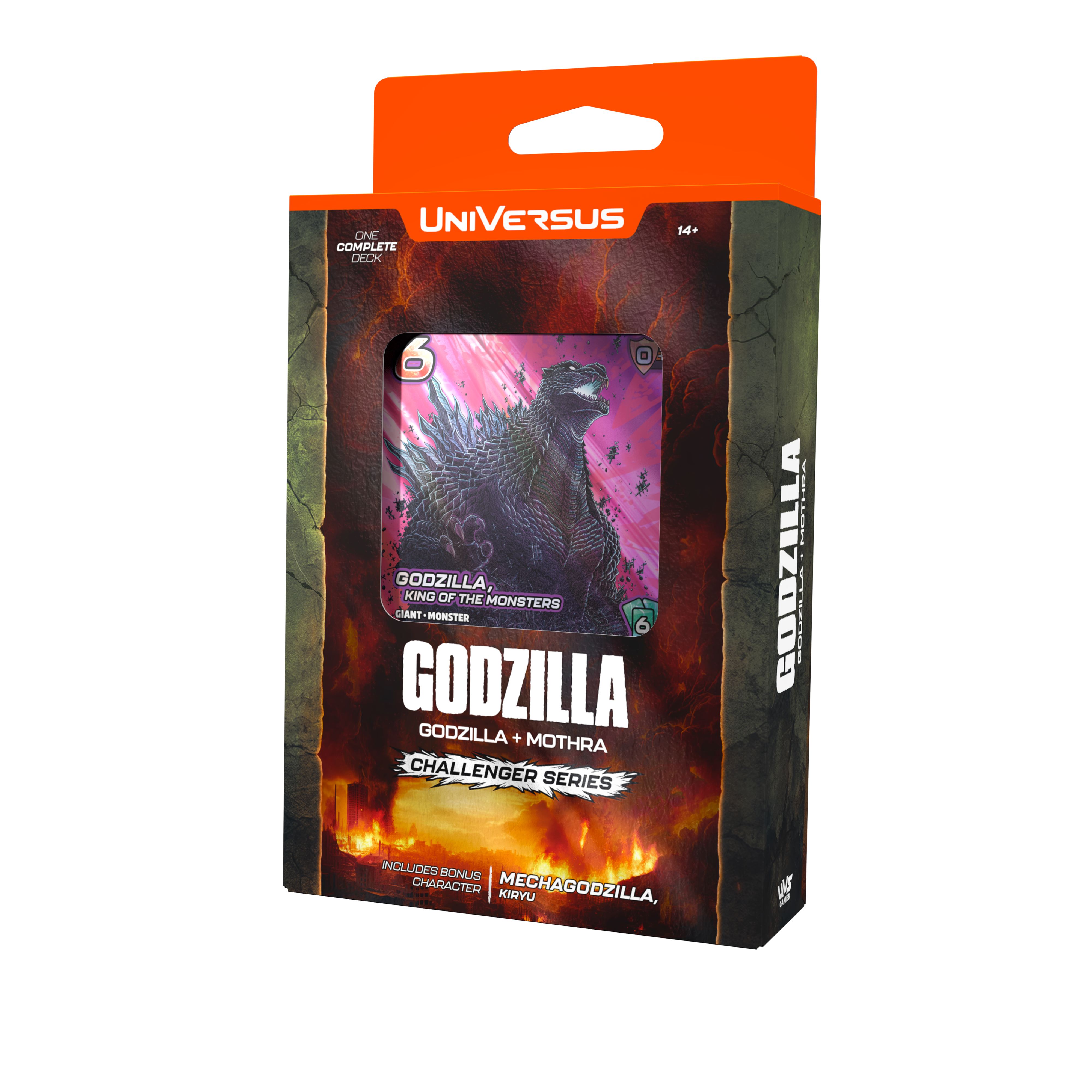 UniVersus CCG - Godzilla - Godzilla & Mothra Challenger Series Deck