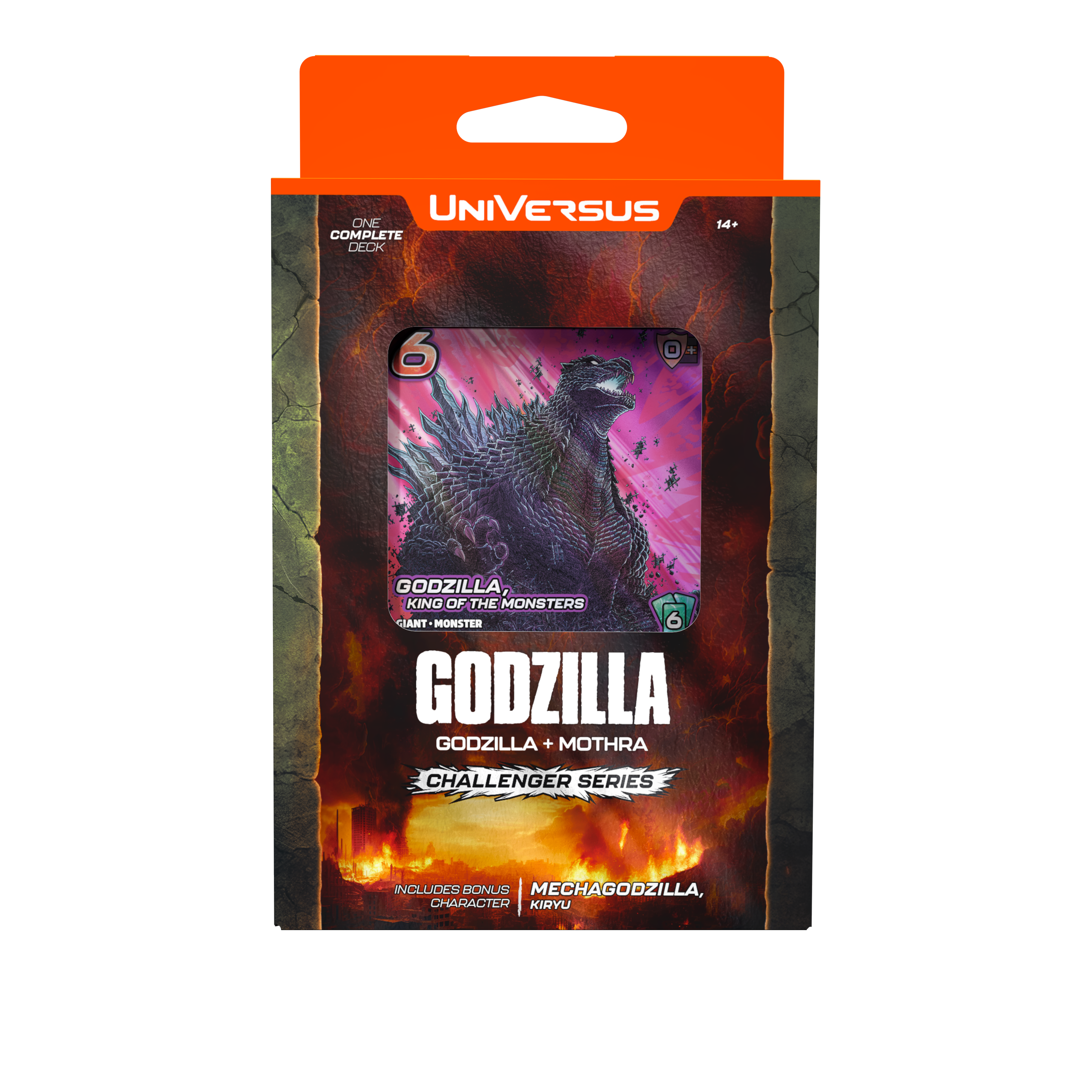 UniVersus CCG - Godzilla - Godzilla & Mothra Challenger Series Deck