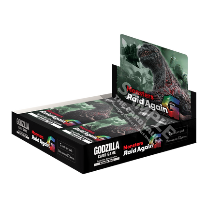 Godzilla Card Game - G: Monsters Raid Again (BP02) - Booster Box (12x Packs)