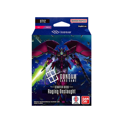 Gundam Card Game - Starter Deck - Raging Onslaught (ST12)