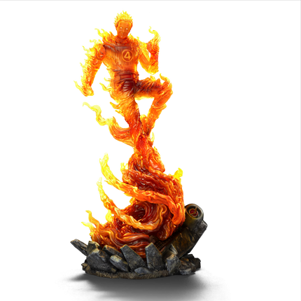 Iron Studios - The Fantastic Four: First Steps - Human Torch BDS Art Scale Statue 1/10