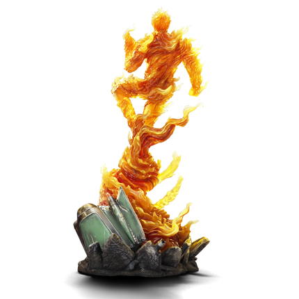 Iron Studios - The Fantastic Four: First Steps - Human Torch BDS Art Scale Statue 1/10