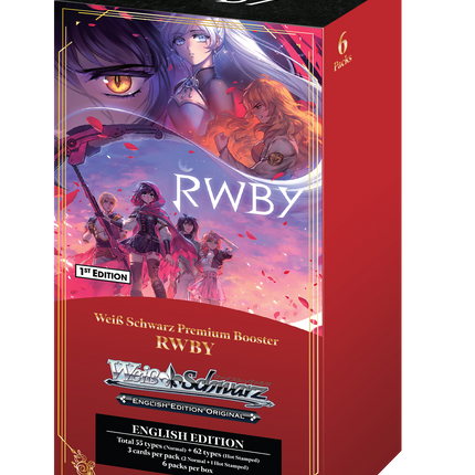 Weiss Schwarz - RWBY - Premium Booster Box (6 Packs)