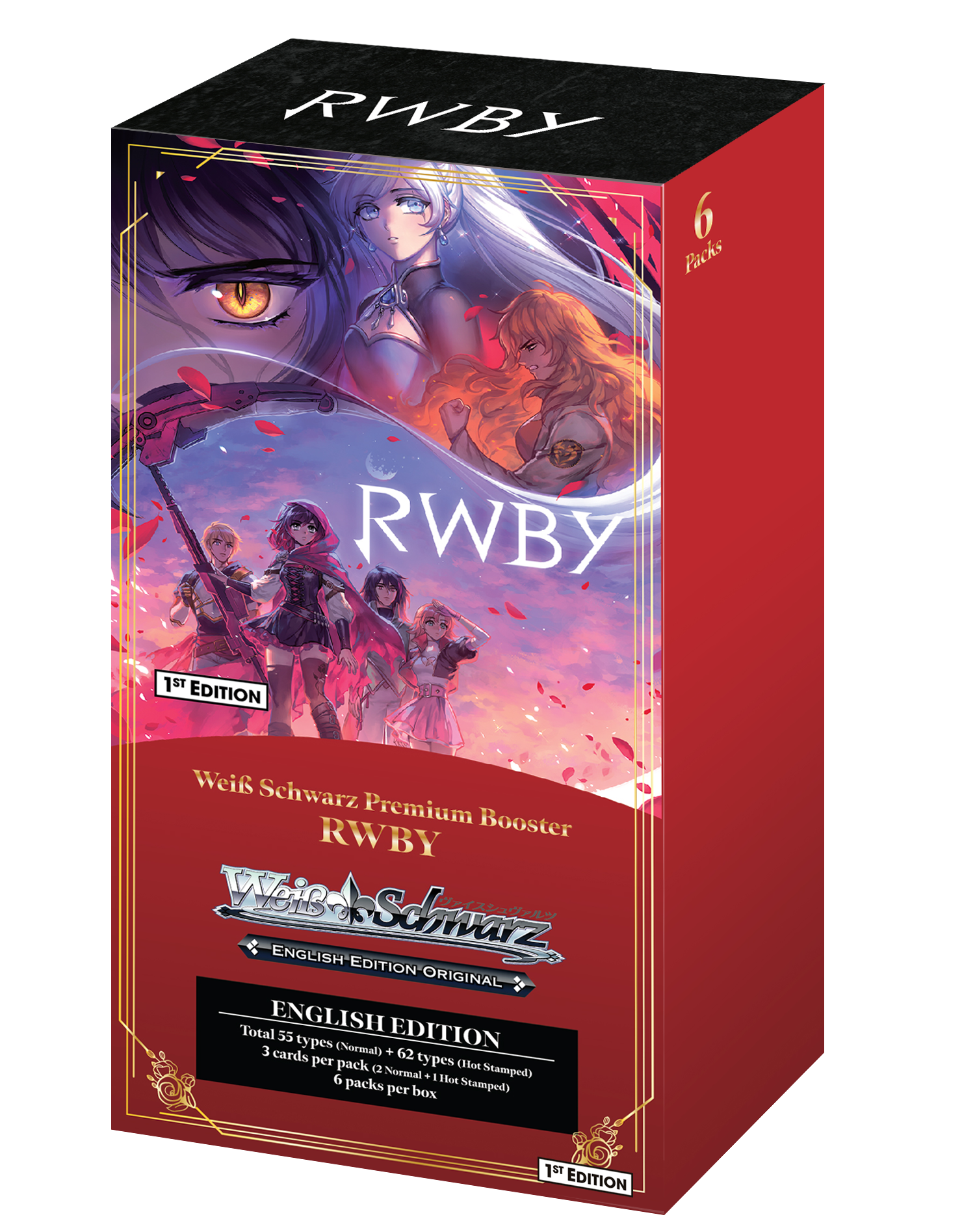 Weiss Schwarz - RWBY - Coffret Booster Premium (6 Packs)