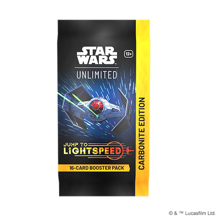 Star Wars: Unlimited - Jump to Lightspeed - Carbonite Collector Booster - Display Case (4x Boxes)