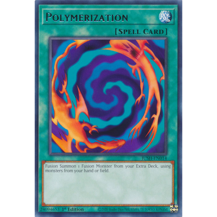 Yu-Gi-Oh! TCG - Justice Hunters - JUSH-EN014 - Polymerization - Rare (1st Edition)