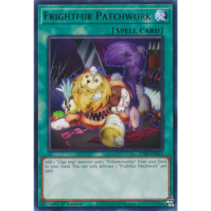 Yu-Gi-Oh! TCG - Justice Hunters - JUSH-EN015 - Frightfur Patchwork - Rare (1st Edition)