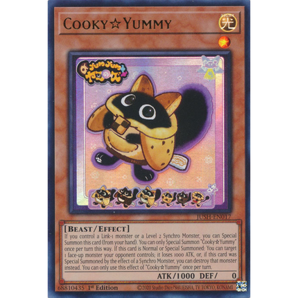 Yu-Gi-Oh! TCG - Justice Hunters - JUSH-EN017 - CookyYummy - Ultra Rare (1st Edition)