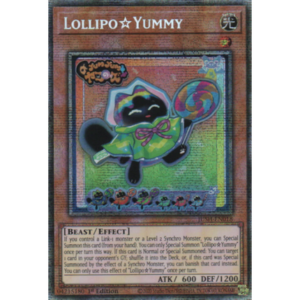 Yu-Gi-Oh! TCG - Justice Hunters - JUSH-EN018 - LollipoYummy - Starlight Rare (1st Edition)