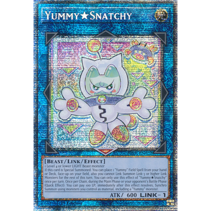 Yu-Gi-Oh! TCG - Justice Hunters - JUSH-EN022 - YummySnatchy - Starlight Rare (1st Edition)