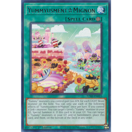 Yu-Gi-Oh! TCG - Justice Hunters - JUSH-EN023 - YummyusmentMignon - Rare (1st Edition)