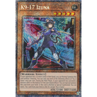Yu-Gi-Oh! TCG - Justice Hunters - JUSH-EN031 - K9-17 Izuna - Starlight Rare (1st Edition)