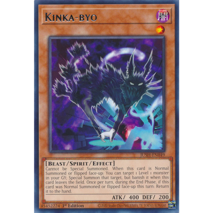 Yu-Gi-Oh! TCG - Justice Hunters - JUSH-EN049 - Kinka-byo - Rare (1st Edition)