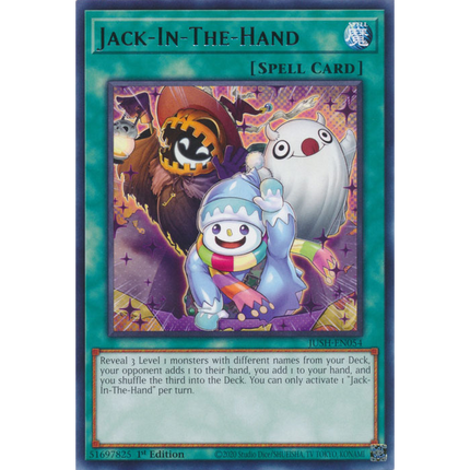 Yu-Gi-Oh! TCG - Justice Hunters - JUSH-EN054 - Jack-In-The-Hand - Rare (1st Edition)