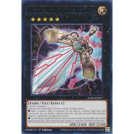 Yu-Gi-Oh! TCG - Justice Hunters - JUSH-EN057 - Artifact Durendal - Rare (1st Edition)