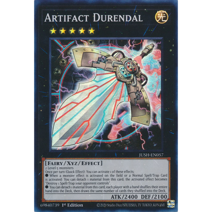 Yu-Gi-Oh! TCG - Justice Hunters - JUSH-EN057 - Artifact Durendal - Super Rare (1st Edition)