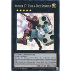 Yu-Gi-Oh! TCG - Justice Hunters - JUSH-EN058 - Number 67: Pair-a-Dice Smasher - Super Rare (1st Edition)