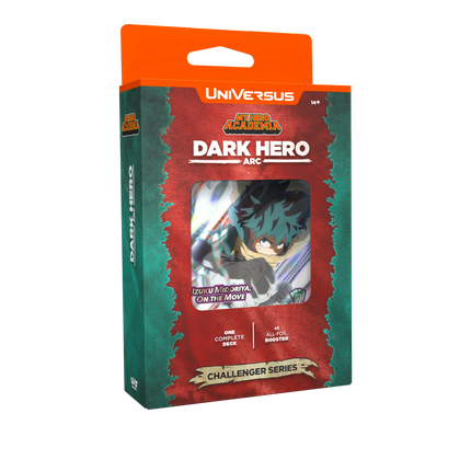 UniVersus CCG - My Hero Academia - Dark Hero Arc Challenger Series Deck