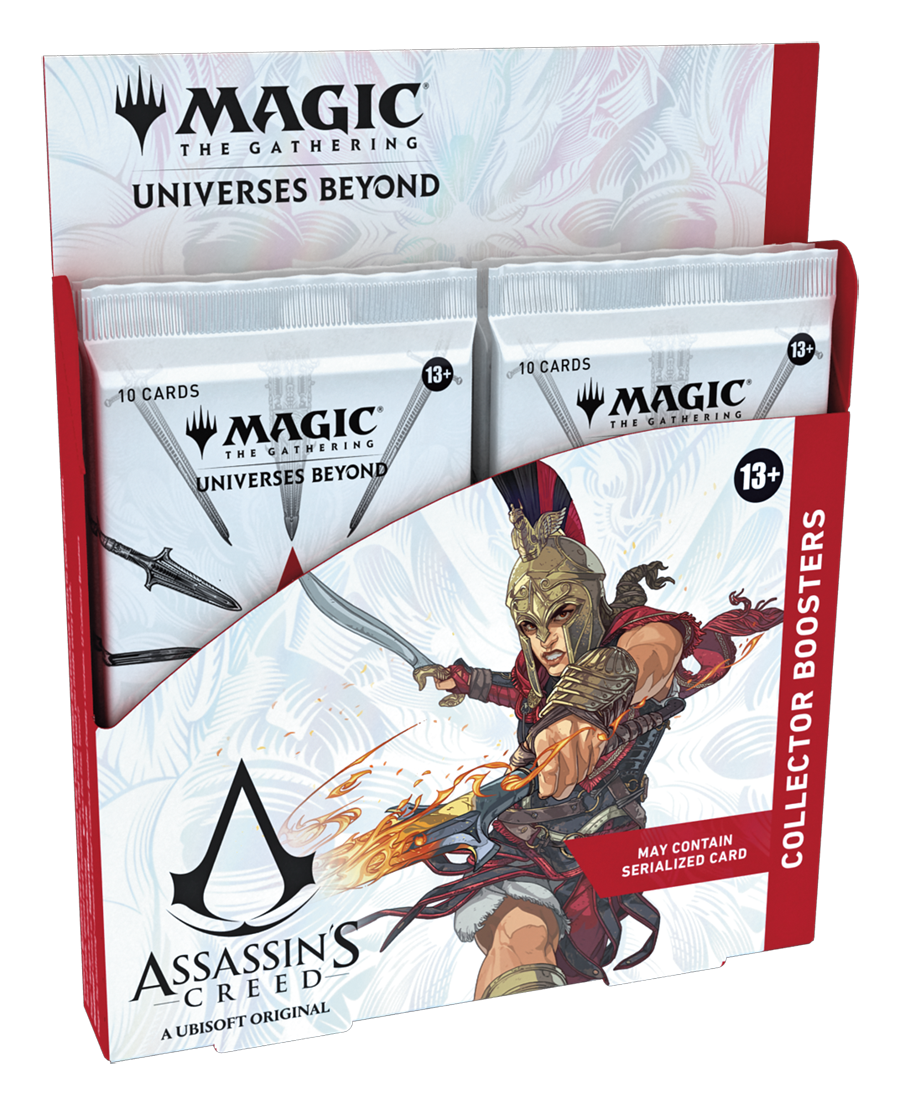 Magic : The Gathering - Universes Beyond : Assassin's Creed - Boîte de boosters collector (12 paquets)