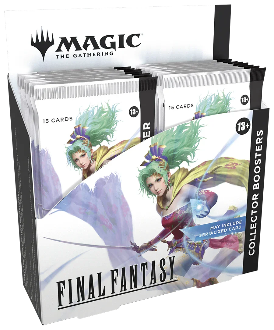 Magic The Gathering Final Fantasy Collector Booster Box Display
