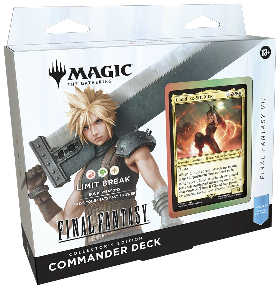 Magic The Gathering Final Fantasy Collector's Edition Commander Deck Bundle (4 Decks) - DMGd Packaging Mtg Final Fantasy Commander Decks Magic The Gathering Final Fantasy Collector's Edition Commander Deck Bundle (4 Decks) - DMGd Packaging Mtg Final Fantasy Commander Decks