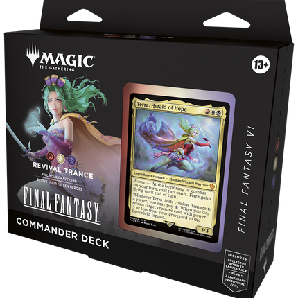 Magic: The Gathering - Universes Beyond - Final Fantasy - Commander Deck - Revival Trance