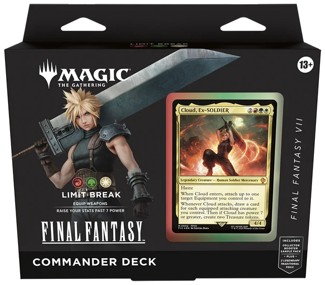 mtg: universes beyond- final fantasy collector's booster display Magic The Gathering - Final Fantasy