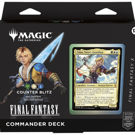 Magic: The Gathering - Universes Beyond - Final Fantasy - Commander Deck - Tidus, Yuna's Guardian